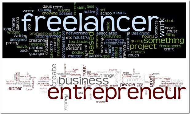 différence entre freelance et entrepreneur